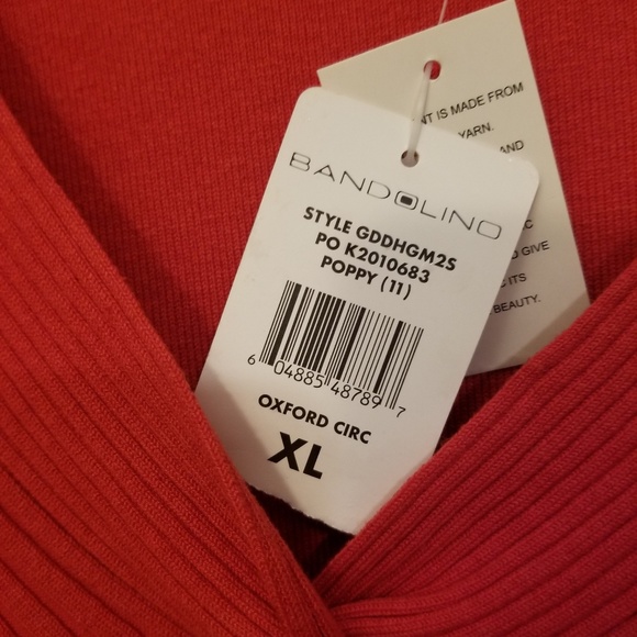 Gorgeous, Bandolino, Silk/Nylon/Cotton Sweater,Xl - Picture 3 of 4